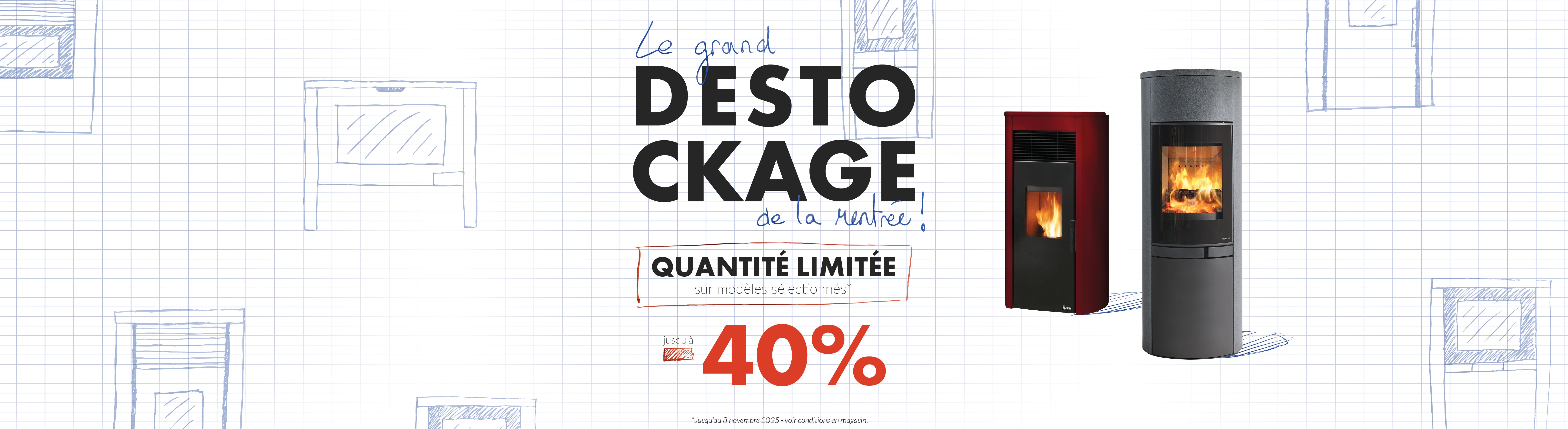 DESTOCKAGE SEPTEMBRE 2025