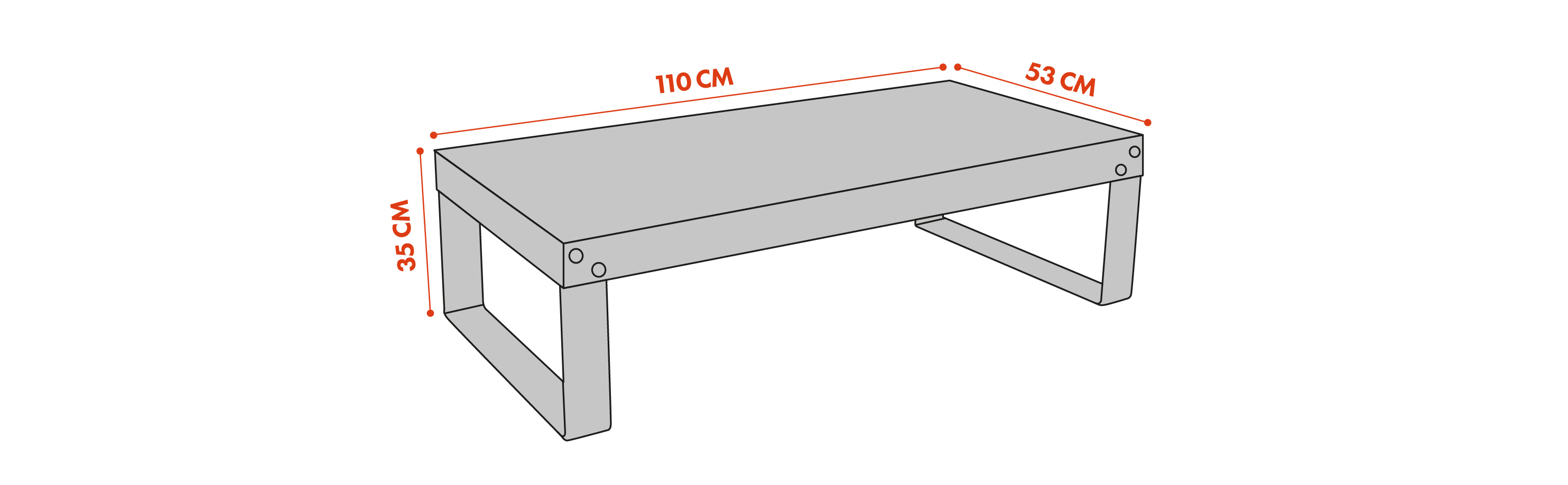 banquette gustave dimensions