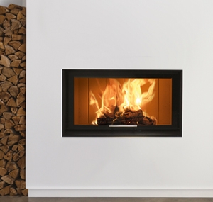 Insert Cheminée à bois en fonte WIKTOR 14 kW Ø 200