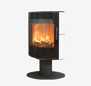 Poêle à bois Solveig Optima Pod, Céramique, 6 kW